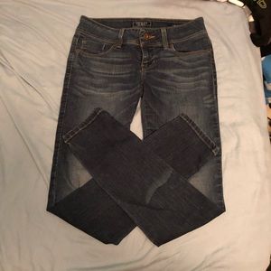 Guess dark wash skinny jeans
